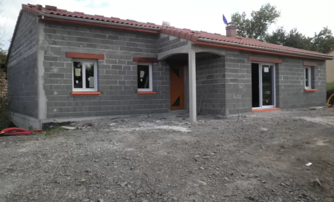 Construction de maison à Saint Julien de Coppel, Billom, SARL PAQUET